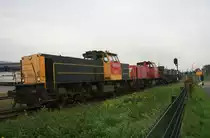 6413 und 6519 bei der Ausfahrt Richtung Roermond. Venlo 07.10.10