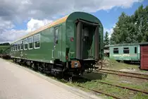 Bghw-Wagen, abgestellt im Bahnhof Cranzahl, 31.7.010. (Von �ffentlich zug�nglichem Gel�nde (Parkplatz) aufgenommen.)