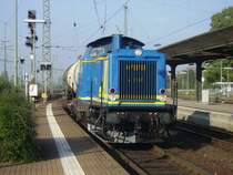 MWB V100 am 14.10.05 bei der Durchfahrt von Worms.