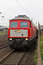 Die 232 904-3 in Halle (Saale) am 05,07,10