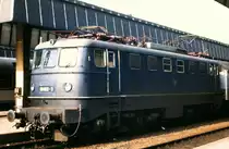 110 002-3 Mitte der 1970er Jahre in N�rnberg Hbf.
