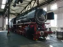 Die hervorragend gepflegte 44 606 im Bahnpark Augsburg am 03.10.10. 