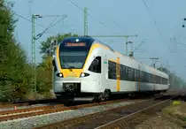 ET 7.03 als RE 13 nach Venlo (NL) in Kleinenbroich. 12.10.2010