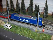 Das Trix Modell der Connex Lok 185-CL 003.