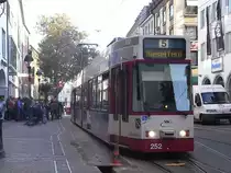 Lienie nach Rieselfeld an Bertoldsbrunnen. Oktober 2010.