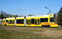 Stadler Bussnang AG Stadler Rail Group Tangotram Test-Tram VBZ
Fredy 15.04.2009 Z�rich-Stettbach
