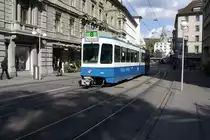 Be 4/6 2052 f�hrt am 1.10.10 vom Paradeplatz Richtung Stockerstrasse. 