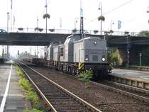 Br 206 446 und 206 364 durchfahren am 21.10.2005 weinheim
