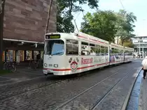 TW 225 unterwegs auf der Linie 3 in der Stadt Freiburg im Breigau am 22.09.2010

