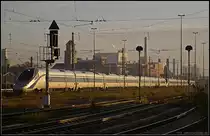 Cisalpino 610 711 und CIS 610 707 in der fr�hen Morgensonne bevor es als ST 93170 zu Testfahrten nach Breddin ging (gesehen Berlin-Moabit 27.10.2010)