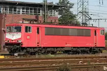 Die 155 214 in Orientrot am 11.10.10 in Oberhausen-West