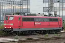 Die 151 004-9 durchf�hrt Duisburg HBF auf dem Gz Gleis Lz am 27.10.2010