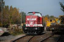 ehemalige Ladestrasse in Berlin Gr�nau am 29.10.2010. Der bau f�r den BBi l�uft auf Hochtouren. 