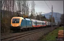 Etwas �berrascht hat mich die MAV 1047 008 mit der ROLA 41404 bei Niklasdorf. 02.11.2010