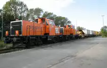 BBL 02 und BBL 10 stehen am 20.10.10 in Cuxhaven