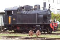 1C-Dampflok FCS 5 der FdS am 18.10.2005 im Bahnhof Macomer FdS, diese Lok f�hrt Sonderz�ge auf der Strecke Macomer - Bosa, meistens in der Sommersaison, mehr �ber diese Bahngesellschaft unter www.treninoverde.com