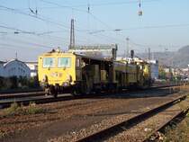 Baufahrzug in Weinheim GBF abgestellt.