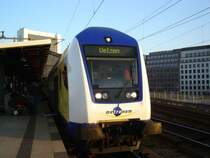 Der Metronom. Hier auf seiner Sonderfahrt in Berlin Friedrichstra�e.