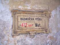 Ein interessantes Schild fand ich im Bahnhof von Karlovy Vary