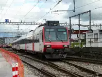 SBB - NPZ Domino Shuttelzug unterwegs vom SBB Indusriewerk zum SBB Bahnhof Biel/Bienne anl�sslich der 150 Jahre Feier des Jurabogens am 26.09.2010
