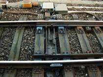 Weiche am Gleis 1 des Berliner Ostbahnhof