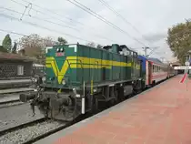 aufgenommen am 09.11.2010 im Bahnhof von Izmir