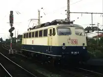 110 382-9 auf Osnabr�ck Hauptbahnhof am 16-9-2000. Bild und scan: Date Jan de Vries.