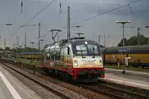 183 001 beim Umsetzen am 04.09.2010 in Landshut Hbf.