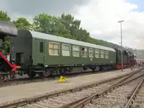 DR D-LDC 55 80 29-11 375-7 Dienst, im DLW Meiningen; 04.09.2010