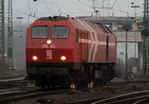 DE13 der HGK verl�sst Gremberg am 16.11.2010 um 16:22 Uhr