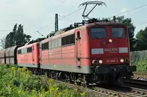 151 088 + 151 108 in OB-Osterfeld am 11.09.2010