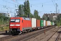 Die 152 125-1 in M�nchen Heimeranplatz am 31,07,10