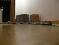 Gut Ding will Weile haben: Fast 10 Jahre brauchte ich, um den Voralpen-Express in Spur N vollst�ndig zu haben. Die Lok, Re 446 016 basiert auf einem Roco-Modell und wurde durch Spur-N-Schweiz umgespritzt. Die Wagen und der Steuerwagen wurden in Kleinserie von Wabu hergestellt.