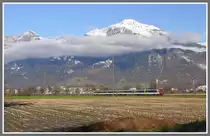 R7856 Chur-Ziegelbr�cke zwischen Zizers und Landquart vor dem Vilan. (17.11.2010)