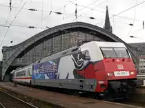 101 070-1  Adler Mannheim  in K�ln Hbf. am 18.11.2010