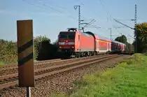 146 006 am 03.10.2010 bei Voerde