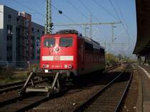 Br 151 064 in Worms abgestellt am 31.10.2005