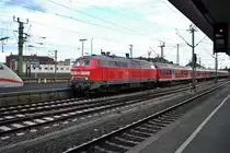 218 470-3 f�hrt am 14.11.10 in Hannover HBF ein.