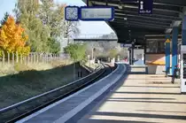 BERLIN, 23.10.2010, S-Bahnhof Grünbergallee