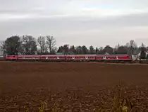 RB von Regensburg kommend am 21.11.10 kurz vor Plattling.
