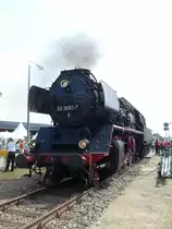 50 3682-7 nahm am 04.07.2009 in Wittenberge Wasser.