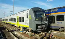 Wieder gibt die Cantus Verkehrsgesellschaft einem anderen Unternehmen Hilfestellung beim Start in die gro�e Bahnwelt. Agilis f�hrt ihren 440 403 zu Schulungszwecken im Cantus-Netz. Noch bis Fahrplanwechsel am 12.12.2010 wird dieses Gastspiel stattfinden. Aufgenommen am 14.11.2010 in Bebra.
