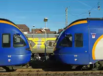 Die Botschaft der Bahn-Azubis ist dieser Tage wieder mehr  denn je allgegenw�rtig. Darum wird diese Botschaft eingerahmt! ;) Aufgenommen am 14.11.2010 in Bebra.