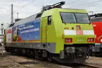 Bei der 125 Jahrfeier des  Bw Osnabr�ck war 152 005-5 zu sehen. Aufnahmedatum war der 19.09.10.