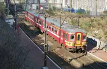 IR-Zug Verviers-Aachen hielt in Verviers-Palais. Am 21. M�rz 2009 fuhr der Zug nur ab / bis Verviers-Central
