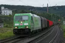 185 389-4 mit dem FIR 51111 von K�ln nach Hagen in Wuppertal Steinbeck am 07.09.2010