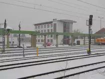 Verwaltungsgeb�ude der EB und STB in Erfurt Ost; 29.11.2010