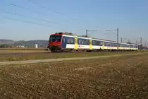 Ein NPZ verl�sst am 31.10.10 Dottikon-Dintikon Richtung Aarau.