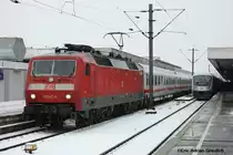 120 147 am 3.12.2010 in Hannover HBF mit dem 60Minuten versp�teten IC von Berlin S�dkreuz nach Frankfurt.
