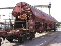 Tadgos (FS) am Hafen Ennsdorf zur Beladung bereitgestellt 